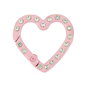 Farbiges Zubeh&ouml;r F&uuml;r Schl&uuml;ssel Anh&auml;nger Heart Pink