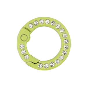 Farbiges Zubeh&ouml;r F&uuml;r Schl&uuml;ssel Anh&auml;nger Ring Green