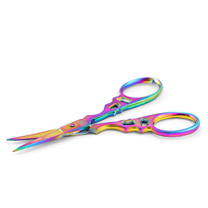 Beadsmith Chroma Bastelschere Rainbow Titanium