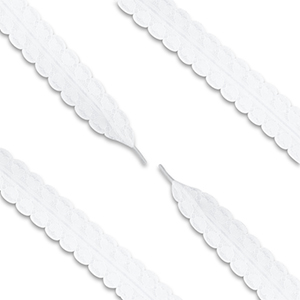 Musthave Schn&uuml;rsenkel Lace with Heart White