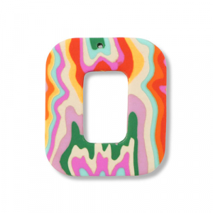 Anh&auml;nger Polymer Square Multicolour
