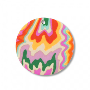 Anh&auml;nger Polymer Round Multicolour
