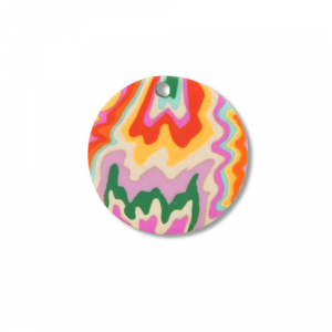 Anh&auml;nger Polymer Round Multicolour