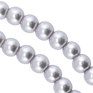 Glaswachs Perlen 4mm Grey