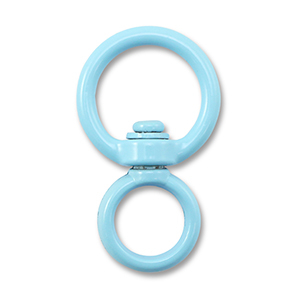 Farbiges Zubeh&ouml;r F&uuml;r Schl&uuml;ssel Anh&auml;nger Round Light blue