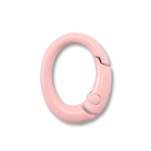 Farbiges Zubeh&ouml;r F&uuml;r Schl&uuml;ssel Anh&auml;nger Oval Light pink