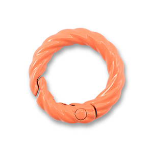 Farbiges Zubeh&ouml;r F&uuml;r Schl&uuml;ssel Anh&auml;nger Ring Orange