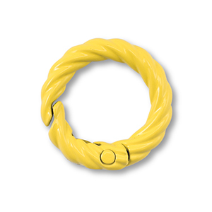 Farbiges Zubeh&ouml;r F&uuml;r Schl&uuml;ssel Anh&auml;nger Ring Yellow