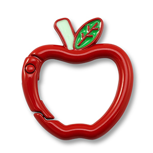 Farbiges Zubeh&ouml;r F&uuml;r Schl&uuml;ssel Anh&auml;nger Apple Red-green