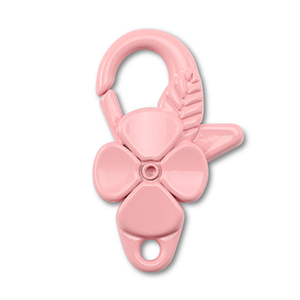 Farbiges Zubeh&ouml;r F&uuml;r Karabinerverschluss Flower Pink