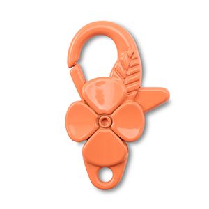 Farbiges Zubeh&ouml;r F&uuml;r Karabinerverschluss Flower Orange