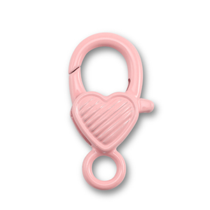 Farbiges Zubeh&ouml;r F&uuml;r Karabinerverschluss Heart Pink