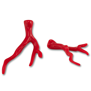 Anh&auml;nger Acryl Coral Red