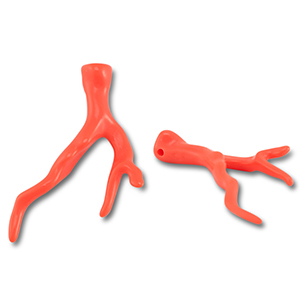 Anh&auml;nger Acryl Coral Orange