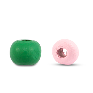Holz Perlen Round 6mm Multicolour
