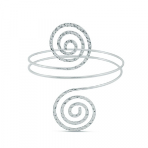 Armcuff&nbsp;Spiral Silver