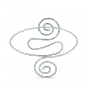 Armcuff&nbsp;Spiral Silver