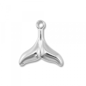 Anh&auml;nger aus Stainless Steel - Rostfreiem Stahl Tail Fin Silver