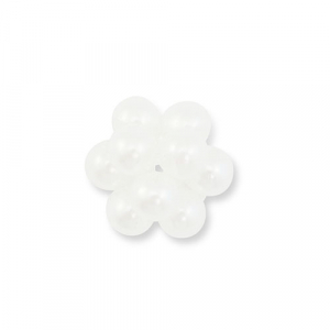 Anh&auml;nger aus Perlen Flower White