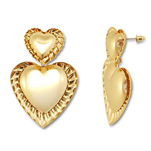 Musthave Ohrringe Heart Gold