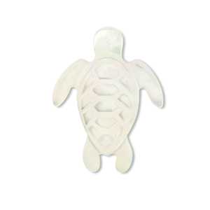 Perle Muschel Turtle White (Naturliche Farbe Muschel)