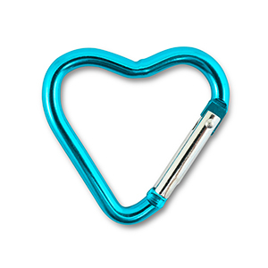 Farbiges Zubeh&ouml;r F&uuml;r Schl&uuml;ssel Anh&auml;nger Heart Shiny blue