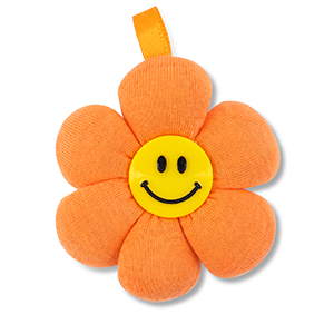Statement-Anh&auml;nger Flower Orange-yellow-black
