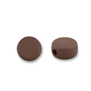 Perlen Acryl Disc Anthracite