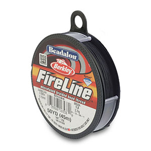 Schmuck Draht Beadalon Fireline 0.15mm Black