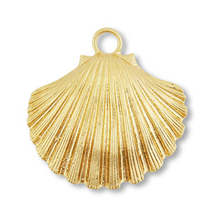 Statement-Anh&auml;nger Shell Gold