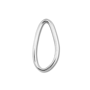 Zubeh&ouml;r aus Stainless Steel - Rostfreiem Stahl Connector Oval Silver