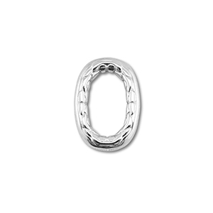 Zubeh&ouml;r aus Stainless Steel - Rostfreiem Stahl Connector Oval Silver