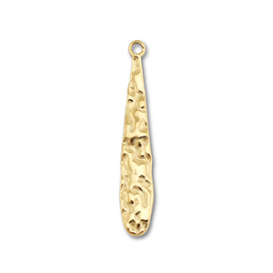 Anh&auml;nger aus Stainless Steel - Rostfreiem Stahl Drop Gold