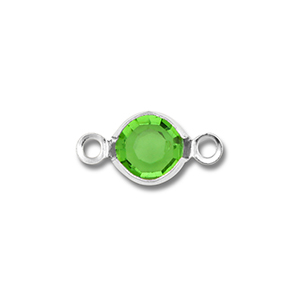 Zubeh&ouml;r aus Stainless Steel - Rostfreiem Stahl Connector Round Silver-green