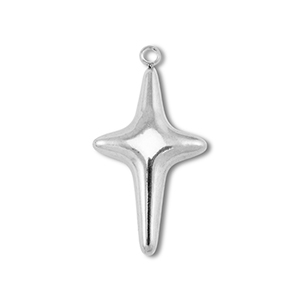 Anh&auml;nger aus Stainless Steel - Rostfreiem Stahl Cross Silver