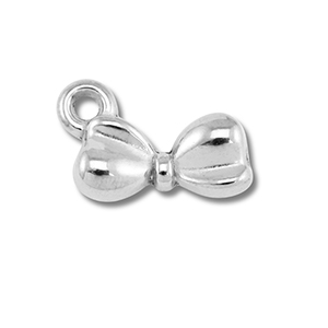 Anh&auml;nger aus Stainless Steel - Rostfreiem Stahl Bow Silver
