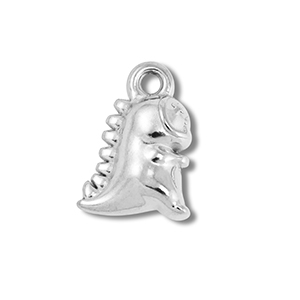 Anh&auml;nger aus Stainless Steel - Rostfreiem Stahl Dinosaur Silver