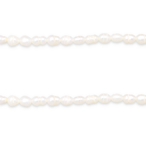 BQ S&uuml;sswasser Perlen Rice 6x4mm Natural white