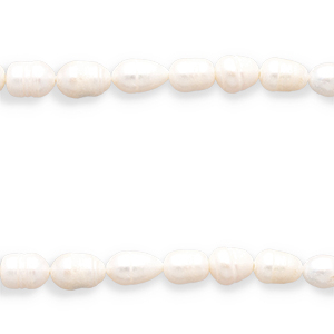 BQ S&uuml;sswasser Perlen Rice 9x7-8mm Natural white