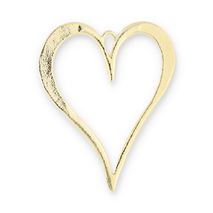 Statement-Anh&auml;nger Heart Gold