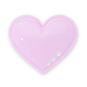Statement-Anh&auml;nger Heart Lilac purple