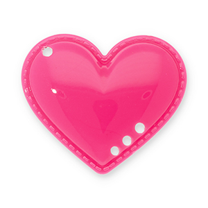 Statement-Anh&auml;nger Heart Dark pink