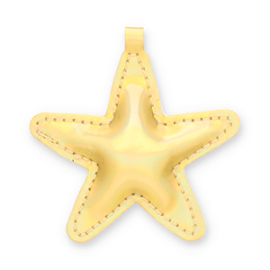 Statement-Anh&auml;nger Star Gold holographic