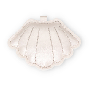 Statement-Anh&auml;nger Shell Ivory white