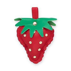 Statement-Anh&auml;nger Strawberry Red-green-gold