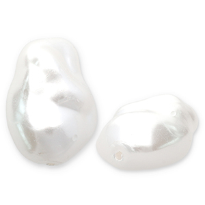 Perlenimitate White