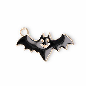 Anh&auml;nger Metall Bat Black-gold
