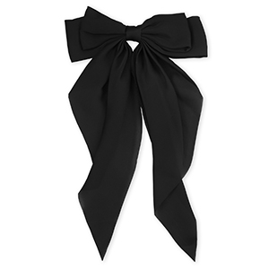Haarschmuck Haarspange with Bow Black