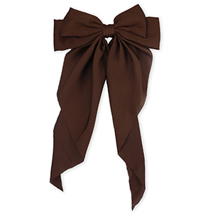 Haarschmuck Haarspange with Bow Dark brown