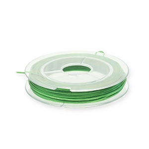Schmuckdraht Elastik 0.8mm Green